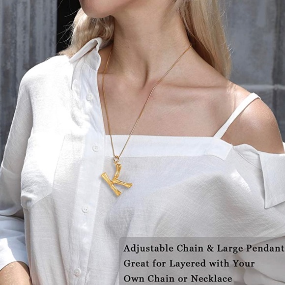 FOCALOOK Statement Bamboo Necklace✨ - Picture 8 of 9